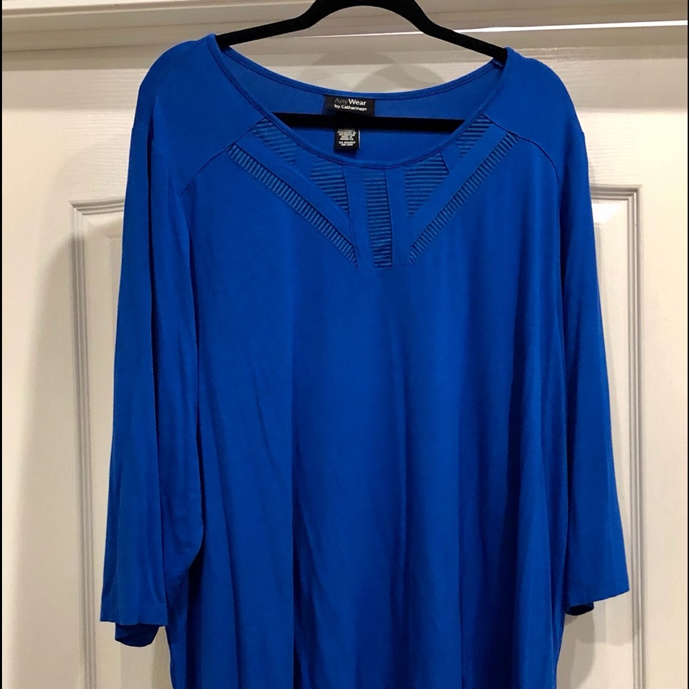 Catherine's Anywear Beautiful Blue Shirt